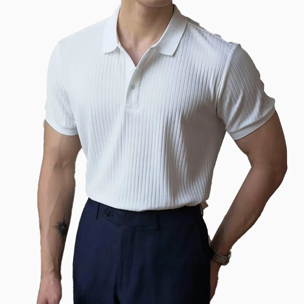 Muscle Blouse T-Shirt Dating Going Out Button L-3XL Lapel Polyester Ribbed Short Sleeve 1pcs Brand New Business
Muscle Blouse T-Shirt Dating Going Out Button L-3XL Lapel Polyester Ribbed Short Sleeve 1pcs Brand New Business