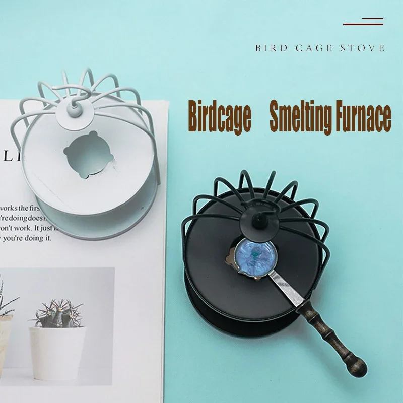 Metal Hollow Bird cage DIY Fire Lacquer Stove Wax Spoon Envelope European Retro Sealing Craft Gift Melting Tool Candle Holder
Metal Hollow Bird cage DIY Fire Lacquer Stove Wax Spoon Envelope European Retro Sealing Craft Gift Melting Tool Candle Holder