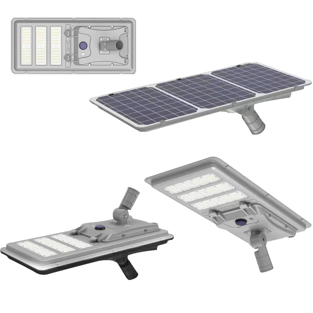 

Outdoor solar led street light IP65 Waterproof 30W 60W 90W 120W 150W Integrated All In One Solar Street Light