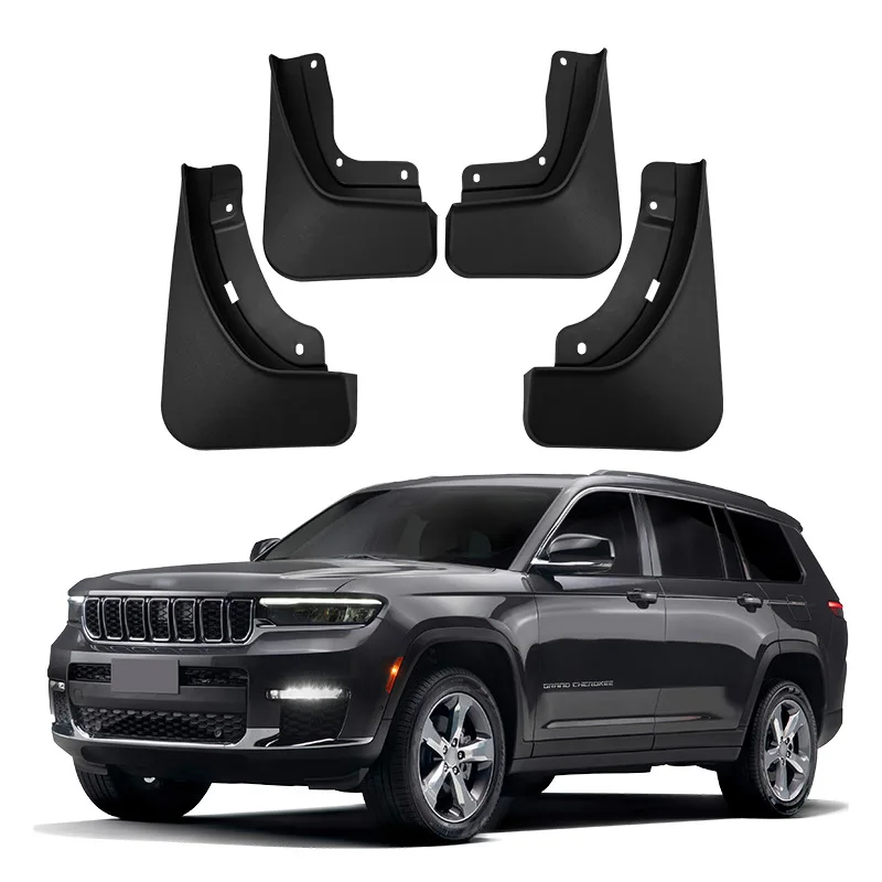 

4x Front Rear Tyre Mudguards For Jeep Grand Cherokee L 2022 2023 2024 Mud Flaps Splash Guards Mudflaps Mudguards Wheel Fenders