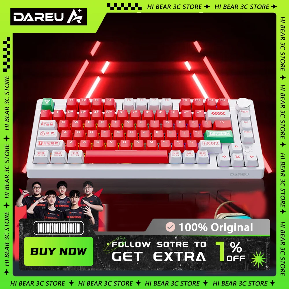 Dare EK75 Magnetic Switch Mechanical Keyboard RGB Backlight PBT Keycaps Low Delay Gaming Keyboard Pc Gamer Accessories Varolant
Dare EK75 Magnetic Switch Mechanical Keyboard RGB Backlight PBT Keycaps Low Delay Gaming Keyboard Pc Gamer Accessories Varolant