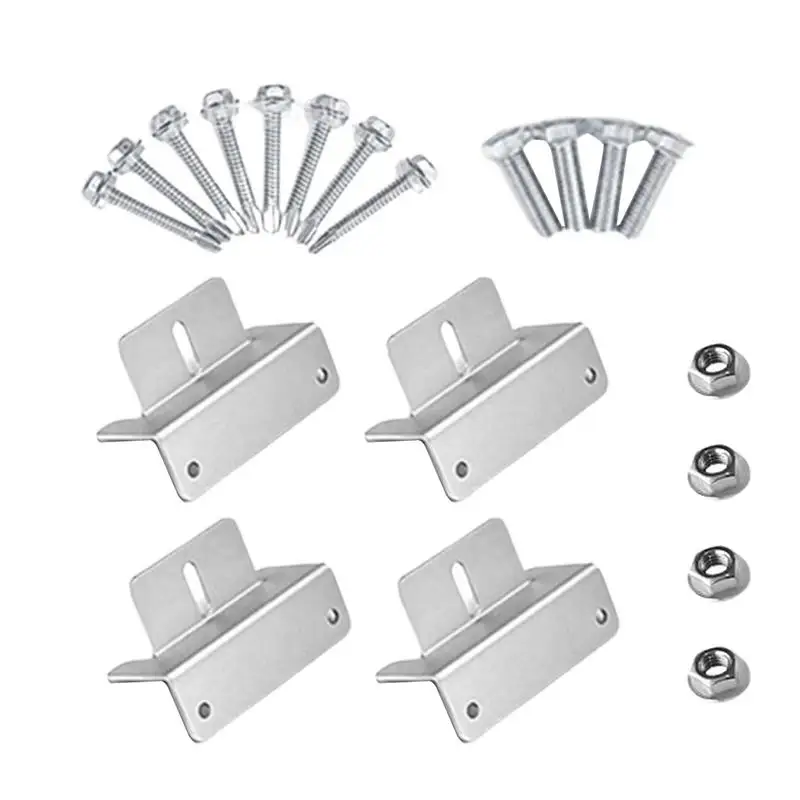 4pcs/set Z shape Bracket Solar Panel Accessories New Parts Supporting Boat Off-Grid Mounting Bracket Solar Accessories
4pcs/set Z shape Bracket Solar Panel Accessories New Parts Supporting Boat Off-Grid Mounting Bracket Solar Accessories