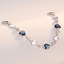 S925 Sterling Silver Bracelet Female Silver Color Niche Design New Light Luxury Love Crystal Bracelet Charm Bracelet Luxury
S925 Sterling Silver Bracelet Female Silver Color Niche Design New Light Luxury Love Crystal Bracelet Charm Bracelet Luxury