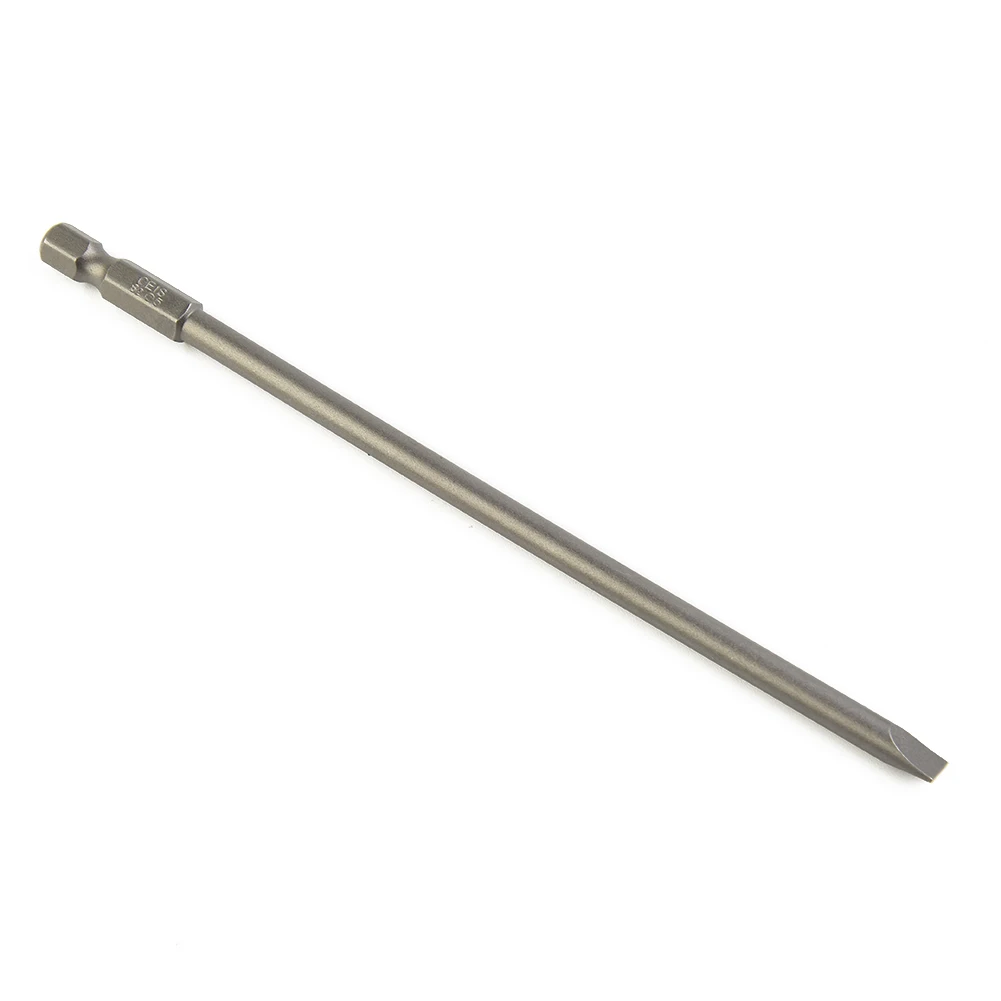 Hex Shank Screwdriver Bit 150mm Long 4pcs 6.25mm / 1/4 Inch Electric SL3.0 SL4.0 SL5.0 SL6.0 Exquisite Workmanship
Hex Shank Screwdriver Bit 150mm Long 4pcs 6.25mm / 1/4 Inch Electric SL3.0 SL4.0 SL5.0 SL6.0 Exquisite Workmanship