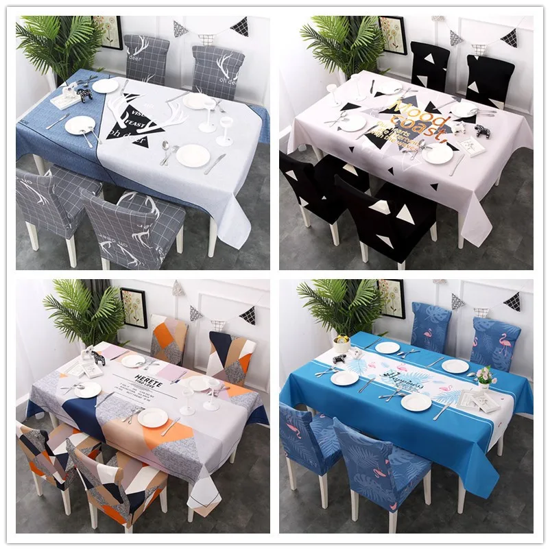 European Style Cotton Linen Tablecloth, Waterproof, Oil Resistant, Scald Resistant, Household Dining Table, Chair Cover Set
European Style Cotton Linen Tablecloth, Waterproof, Oil Resistant, Scald Resistant, Household Dining Table, Chair Cover Set