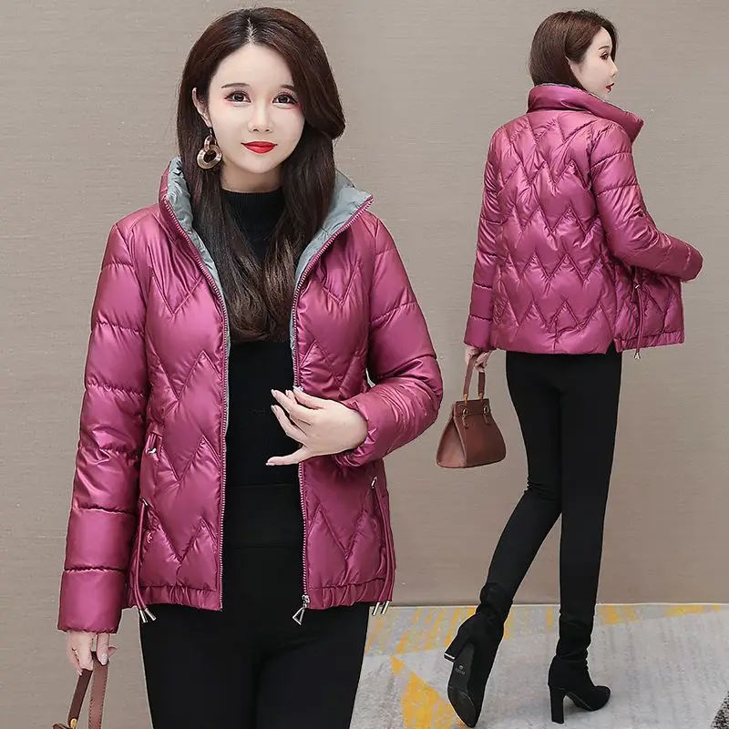 2023 Winter Jacket Women Clothes Parkas Thicken Outerwear Solid Color Fashion Coats Female Cotton Padded Basic Tops T87
2023 Winter Jacket Women Clothes Parkas Thicken Outerwear Solid Color Fashion Coats Female Cotton Padded Basic Tops T87