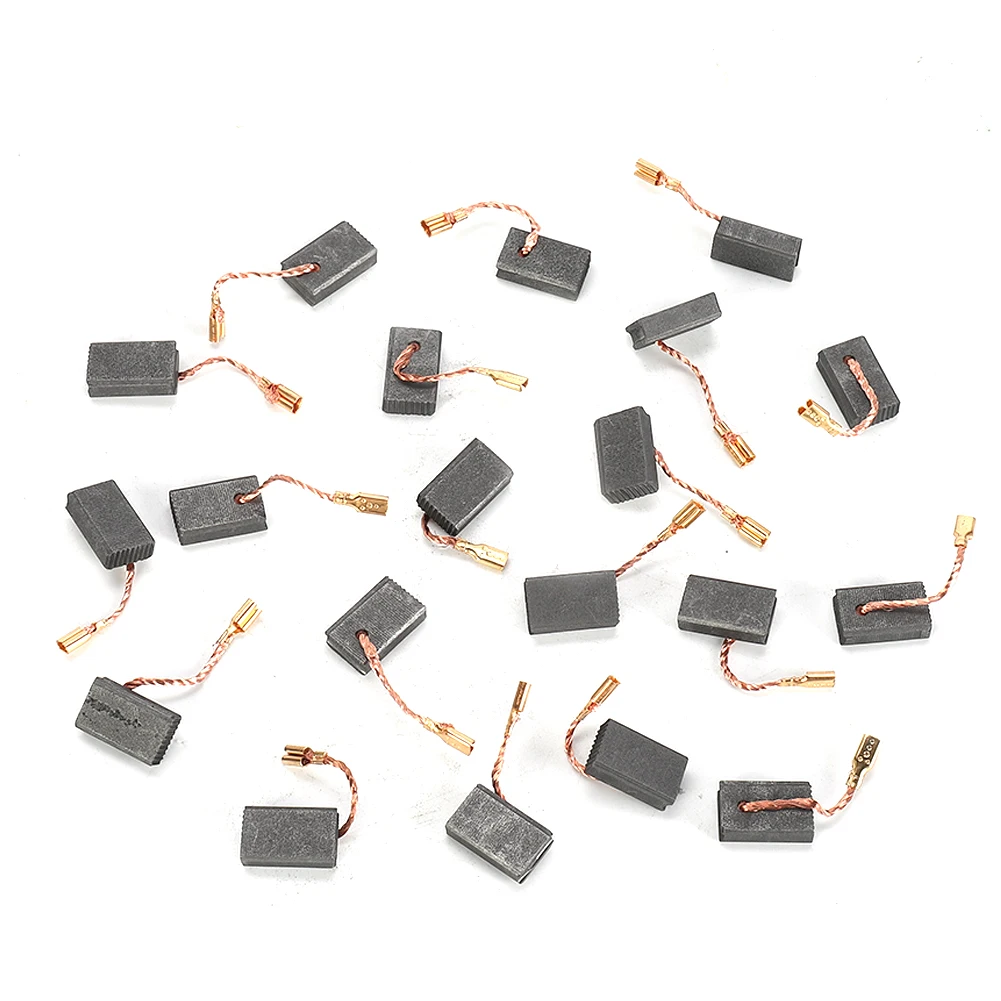 20Pcs Carbon Brushes 5x10x15mm For Bosch Electric Motors 125 Motor Cutting Polishing Machine Electric Power Tool Accessories
20Pcs Carbon Brushes 5x10x15mm For Bosch Electric Motors 125 Motor Cutting Polishing Machine Electric Power Tool Accessories
