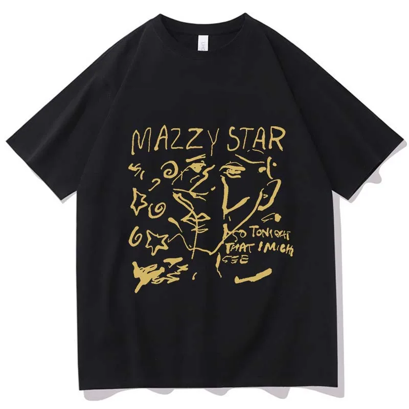 Mazzy Star T-shirt Cotton High Quality Comfortable Tshirts Alternative Rock Band Printing Tee-shirt Summer Camiseta Hombre Women
Mazzy Star T-shirt Cotton High Quality Comfortable Tshirts Alternative Rock Band Printing Tee-shirt Summer Camiseta Hombre Women