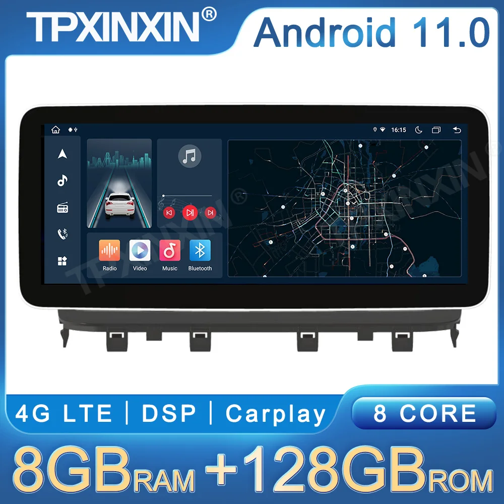 Автомагнитола на Android 11 для Baojun E100 2017 - 2020 GPS Видео авто сенсорный экран Carplay центральный мультимедийный плеер стерео головное устройство
Автомагнитола на Android 11 для Baojun E100 2017 - 2020 GPS Видео авто сенсорный экран Carplay центральный мультимедийный плеер стерео головное устройство