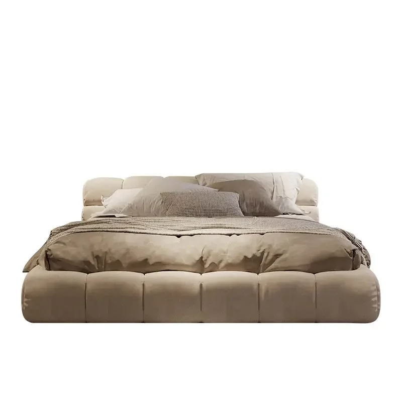 bed Modern simple cloth Italian luxury industrial wind Nordic tatami master double Japanese low
bed Modern simple cloth Italian luxury industrial wind Nordic tatami master double Japanese low