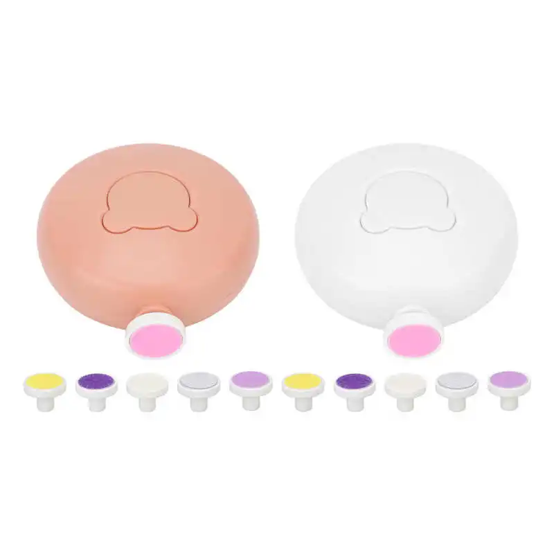 Nail File Stable Vibration ABS Ergonomic 6 Grinding Heads Baby Nail Trimmer Kit Harmless Quiet for Fingernail for Infant
Nail File Stable Vibration ABS Ergonomic 6 Grinding Heads Baby Nail Trimmer Kit Harmless Quiet for Fingernail for Infant