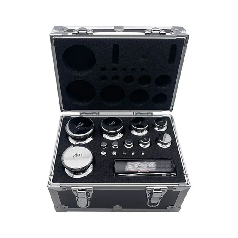 23pcs 1mg-200g Stainless Steel Digital Scale Calibration Lab Weights Kit Set Laboratory High Precision Gram Scale M1/F2/F1 Grade
23pcs 1mg-200g Stainless Steel Digital Scale Calibration Lab Weights Kit Set Laboratory High Precision Gram Scale M1/F2/F1 Grade