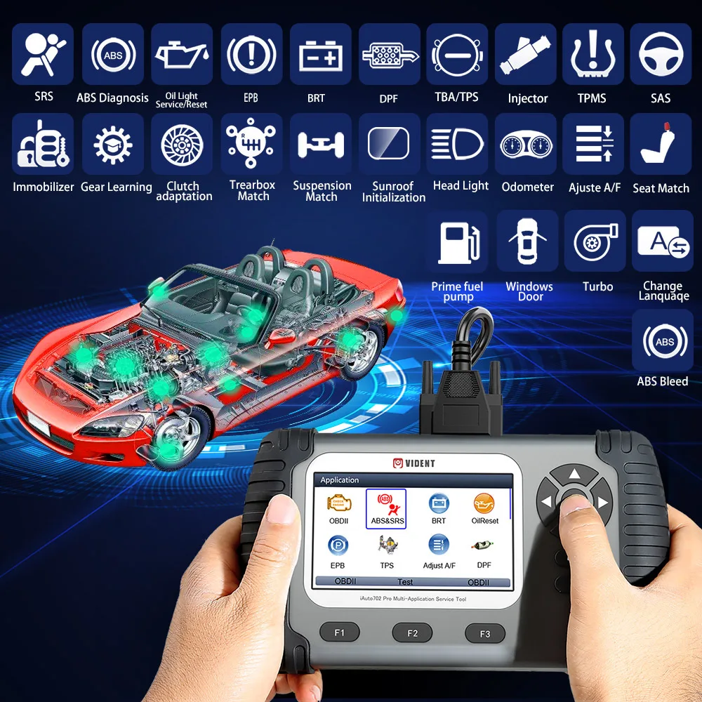 VIDENT iAuto702 Pro automotive fault diagnosis instrument OBD2 code reading card automotive detector
VIDENT iAuto702 Pro automotive fault diagnosis instrument OBD2 code reading card automotive detector