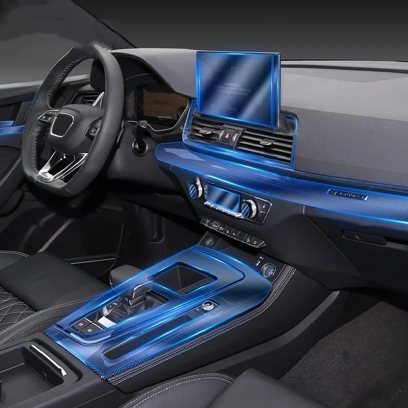 Для Audi Q5 Sportback 2021-2022 Автомобильная внутренняя центральная консоль прозрачная фотопленка аксессуары для ремонта от царапин
Для Audi Q5 Sportback 2021-2022 Автомобильная внутренняя центральная консоль прозрачная фотопленка аксессуары для ремонта от царапин