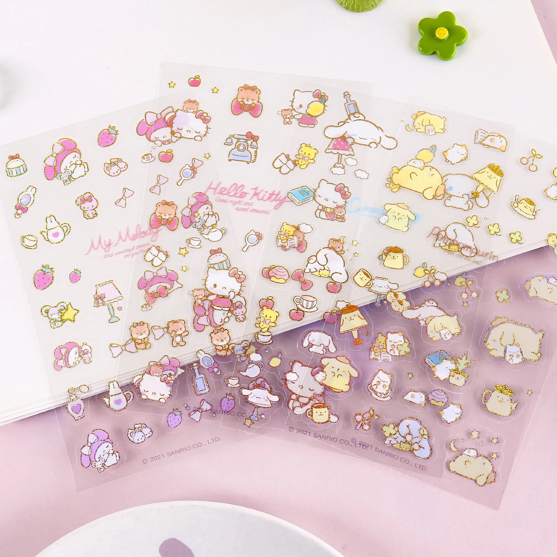 Kawaii Sanrio Cartoon Sticker Diy Decorative Cute Hello Kitty Pompompurin Hand Account Sticker Christmas Creative Birthday Gifts
Kawaii Sanrio Cartoon Sticker Diy Decorative Cute Hello Kitty Pompompurin Hand Account Sticker Christmas Creative Birthday Gifts