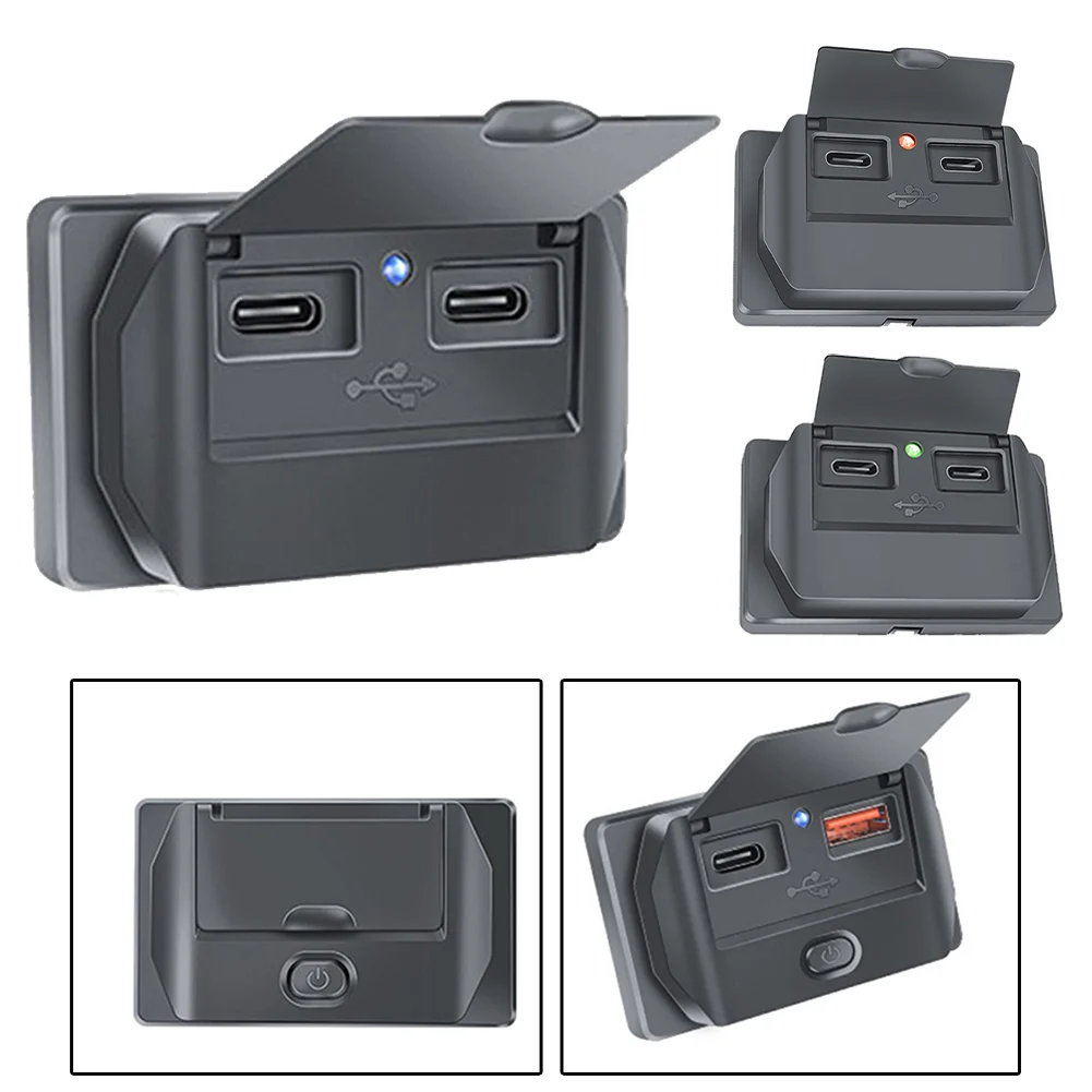USB Fast Charger With LED Light Power Outlet For 12V 24V Car Motorcycle RV Boat 2024 Hot Sale Brand New And High Quality
USB Fast Charger With LED Light Power Outlet For 12V 24V Car Motorcycle RV Boat 2024 Hot Sale Brand New And High Quality