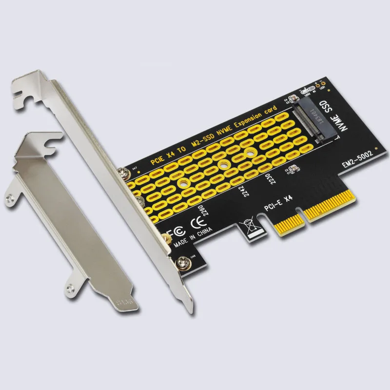 PCIE к NVME SSD адаптер PCI Express 4,0 X4 к M.2 M ключ расширения карты w/Низкий кронштейн для 2230 2242 2260 M2 NVME SSD
PCIE к NVME SSD адаптер PCI Express 4,0 X4 к M.2 M ключ расширения карты w/Низкий кронштейн для 2230 2242 2260 M2 NVME SSD