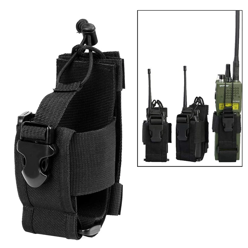 Adjustable Tactical Radio Holder Bag Molle Two Way Radio Holster Pouch Nylon Duty Military Storage Case Bag for walkie Talkie
Adjustable Tactical Radio Holder Bag Molle Two Way Radio Holster Pouch Nylon Duty Military Storage Case Bag for walkie Talkie