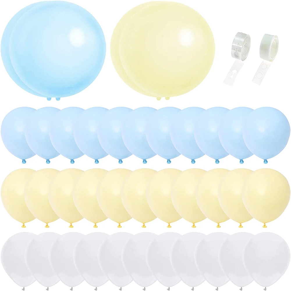 Pastel Blue Yellow Balloon Garland Arch Kit Baby Shower Birthday Party Ballon Festival Decoration Wedding Anniversary Engagement
Pastel Blue Yellow Balloon Garland Arch Kit Baby Shower Birthday Party Ballon Festival Decoration Wedding Anniversary Engagement
