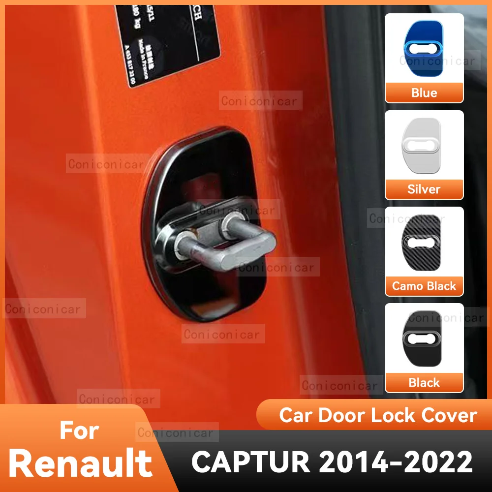 Аксессуары для RENAULT CAPTUR 2014-2022, Автомобильный Дверной замок, защитная крышка, эмблемы, искусственная защита для украшения из нержавеющей стали
Аксессуары для RENAULT CAPTUR 2014-2022, Автомобильный Дверной замок, защитная крышка, эмблемы, искусственная защита для украшения из нержавеющей стали