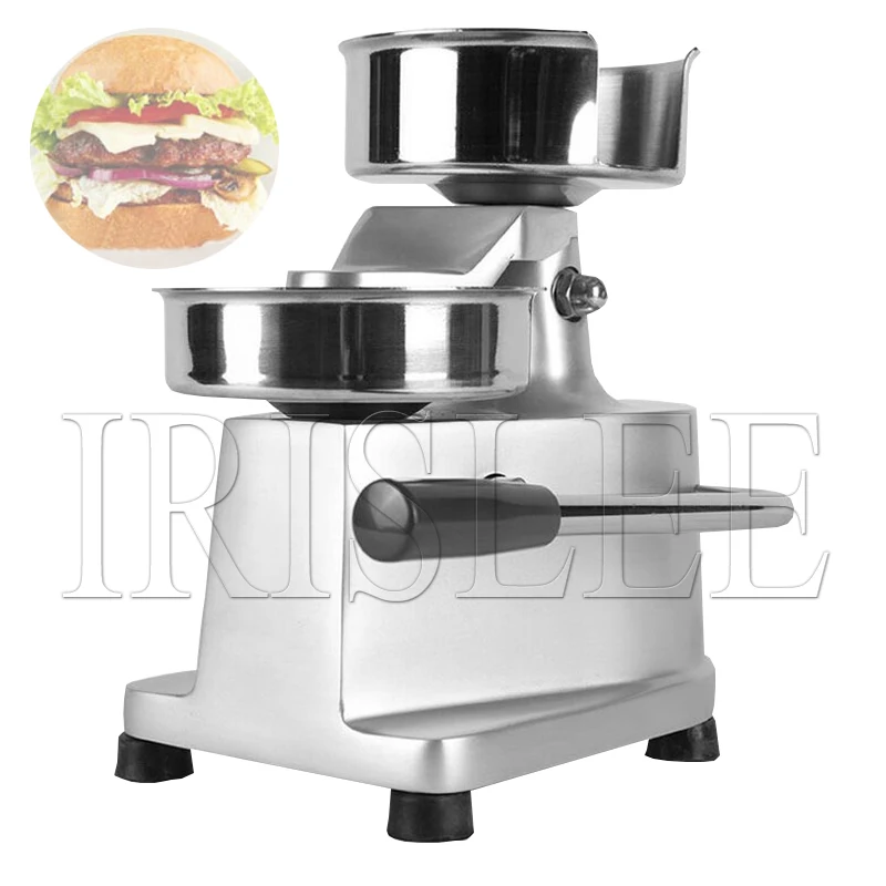 

150mm Burger Press Manual Hamburger Patty Maker Burger Machine Stainless Steel Meat Pie Forming AM15 Kitchen Tool
