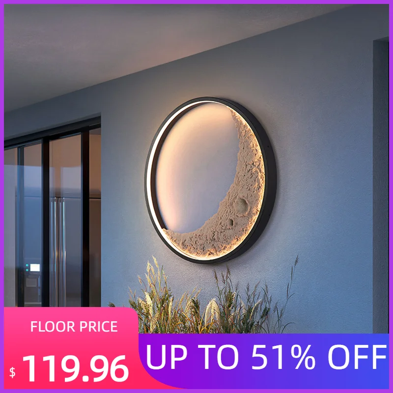 Outdoor wall lamp waterproof hallway lamp staircase aisle exterior wall lamp garden lamp balcony wall lamp porch wall moon lamp
Outdoor wall lamp waterproof hallway lamp staircase aisle exterior wall lamp garden lamp balcony wall lamp porch wall moon lamp