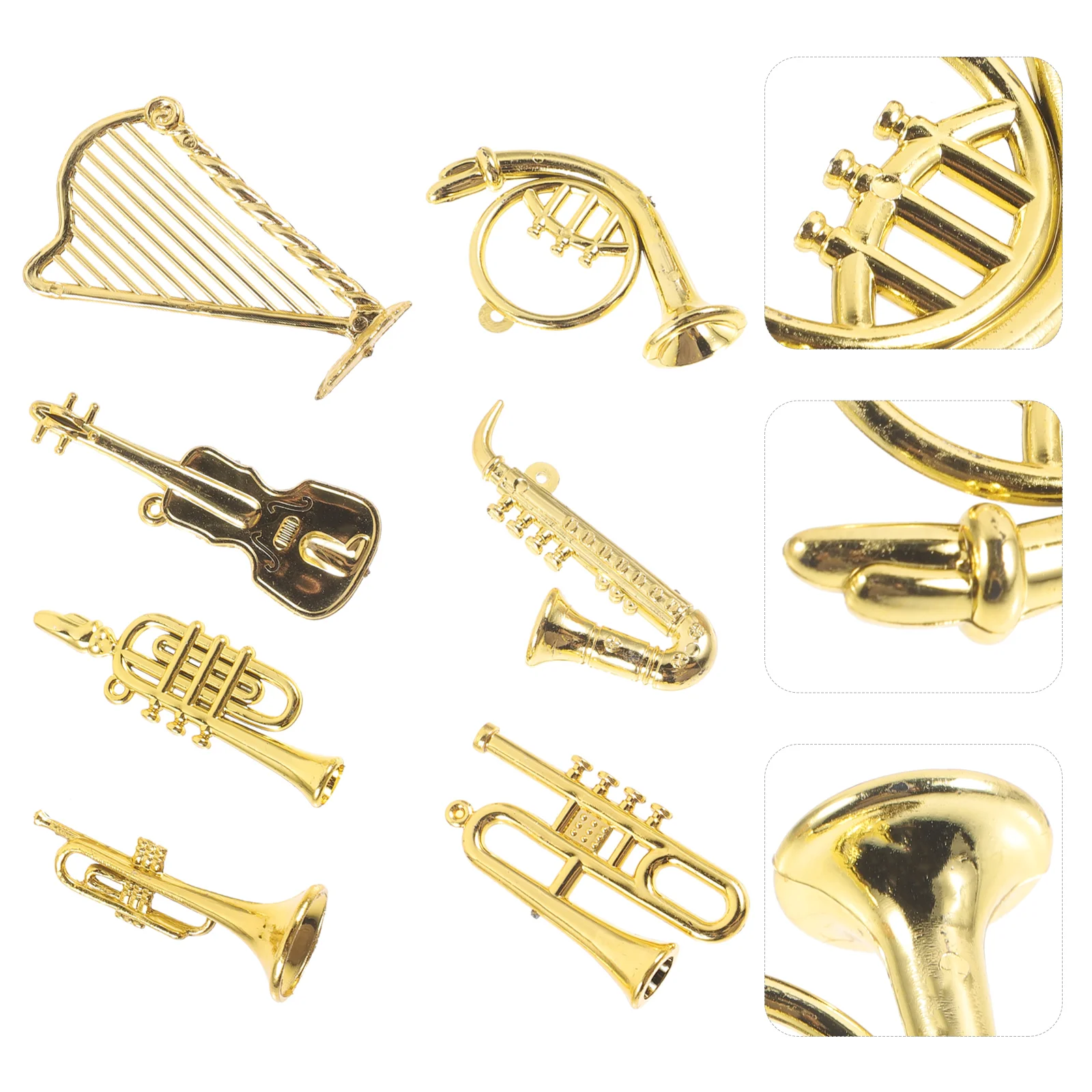 Miniature Instruments Model Festival Christmas Tree Musical Instrument Ornaments for Crafts DIY
Miniature Instruments Model Festival Christmas Tree Musical Instrument Ornaments for Crafts DIY