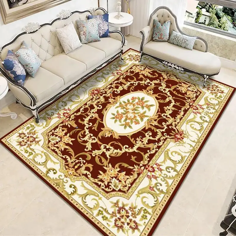 Light Luxury European Bedroom Carpet Bohemian Retro Living Room Carpets Home Sofa Coffee Table Rug Hotel Corridor Non-slip Rugs
Light Luxury European Bedroom Carpet Bohemian Retro Living Room Carpets Home Sofa Coffee Table Rug Hotel Corridor Non-slip Rugs