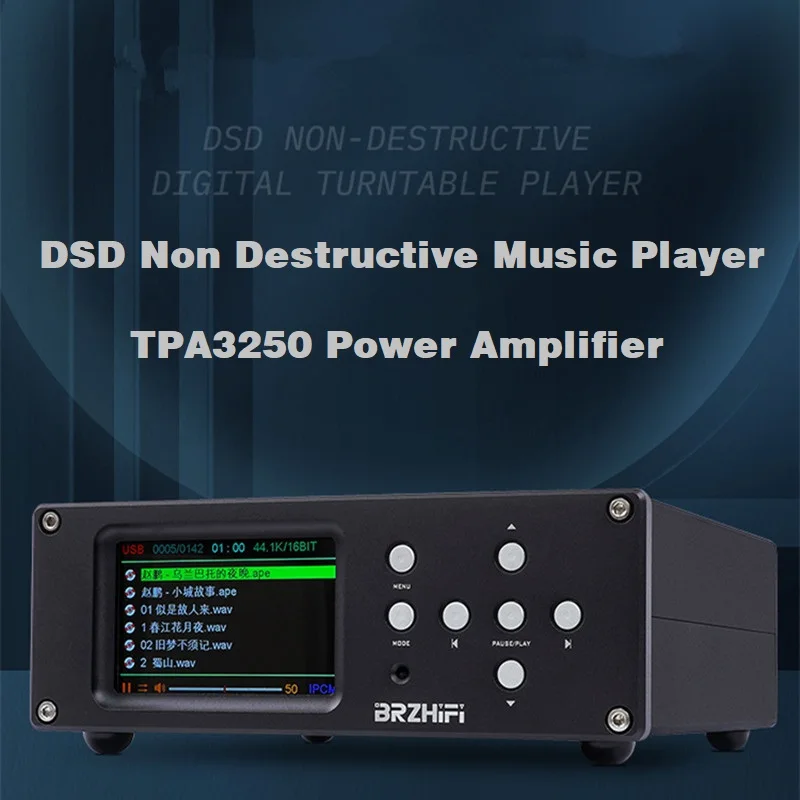 DV20C-AMP усилитель высокой мощности 130 Вт цифровой аудиоплеер без потерь U Disk DSD Dual ES9038, жесткое декодирование
DV20C-AMP усилитель высокой мощности 130 Вт цифровой аудиоплеер без потерь U Disk DSD Dual ES9038, жесткое декодирование