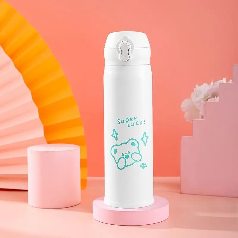 Fashion Stainless Steel Vacuum Flask With Straw Portable Cute Thermos Mug Travel Thermal Water Bottle Tumbler Thermocup 480ML
Fashion Stainless Steel Vacuum Flask With Straw Portable Cute Thermos Mug Travel Thermal Water Bottle Tumbler Thermocup 480ML