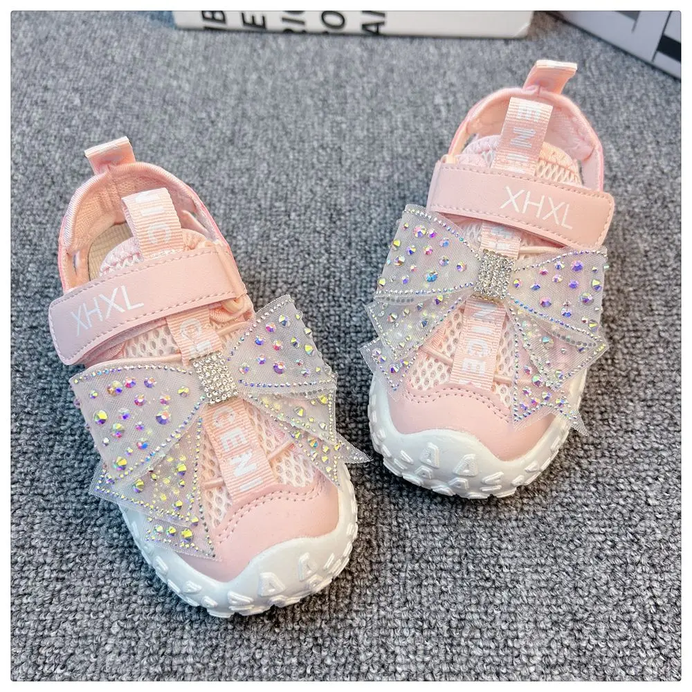 Spring Summer Fashion Child Sneakers Glitter Rhinestones Children Outdoor Leisure Sports Pink Crystals Kids Toddler Girls Shoes
Spring Summer Fashion Child Sneakers Glitter Rhinestones Children Outdoor Leisure Sports Pink Crystals Kids Toddler Girls Shoes