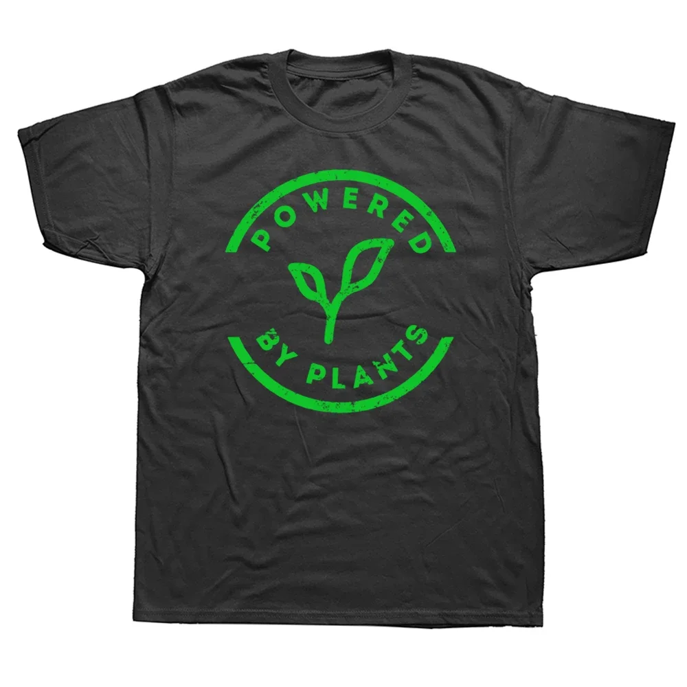 Funny Powered By Plants T Shirt Vegan Vegetarian Graphic Streetwear Short Sleeve Birthday Gifts Summer Style T-shirt Men
Funny Powered By Plants T Shirt Vegan Vegetarian Graphic Streetwear Short Sleeve Birthday Gifts Summer Style T-shirt Men
