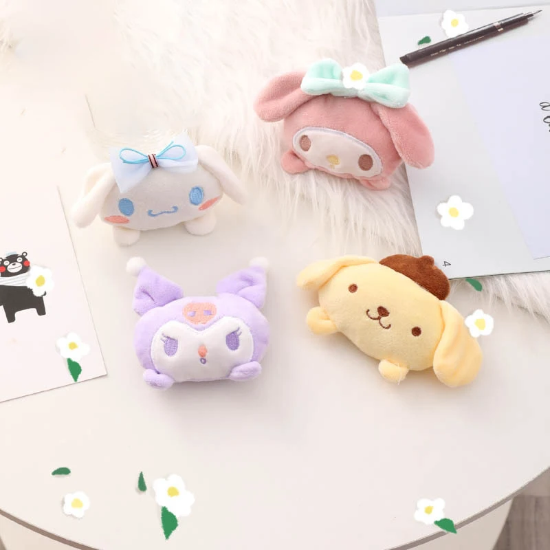Kawaii Sanrio Kuromi Mymelody Cinnamoroll Pompompurin Brooch Diy Plush Doll Clothing Accessories Girl Birthday Gift For Children
Kawaii Sanrio Kuromi Mymelody Cinnamoroll Pompompurin Brooch Diy Plush Doll Clothing Accessories Girl Birthday Gift For Children