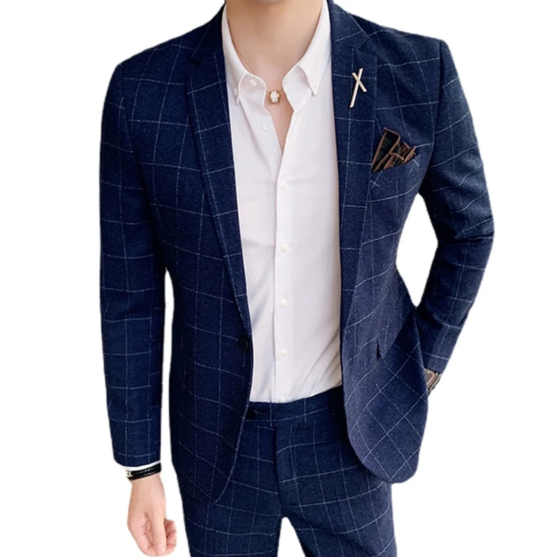 S-7XL ( 1pcs Blazer ) Boutique Fashion Striped Plaid Business Suit Jacket Groom Wedding Dress Show Formal Dress Party Blazer
S-7XL ( 1pcs Blazer ) Boutique Fashion Striped Plaid Business Suit Jacket Groom Wedding Dress Show Formal Dress Party Blazer