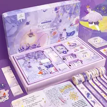 Notebook Girl's Heart Hand Account Book Set Full Hand Account Book Gift Box Notebook Book Diary Children Creative Supplies
Notebook Girl's Heart Hand Account Book Set Full Hand Account Book Gift Box Notebook Book Diary Children Creative Supplies