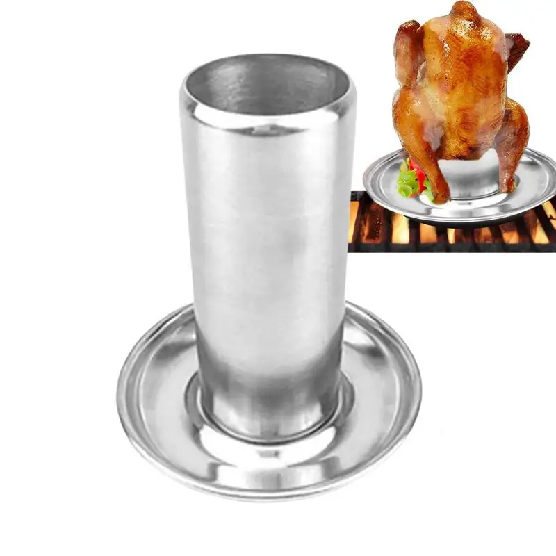 Chicken Roaster Rack Vertical Stainless Steel Beer Can Chicken Rack BBQ Grill Holder Barbeque Accessories Camping Supplies
Chicken Roaster Rack Vertical Stainless Steel Beer Can Chicken Rack BBQ Grill Holder Barbeque Accessories Camping Supplies