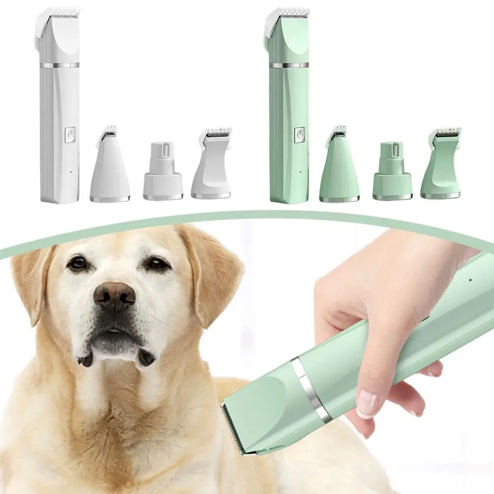 4 In 1 Pet Hair Dog Cat Paw Fur Grooming Hair Trimmer Gentle Grooming Tools Pet Safe Electric A5L4
4 In 1 Pet Hair Dog Cat Paw Fur Grooming Hair Trimmer Gentle Grooming Tools Pet Safe Electric A5L4