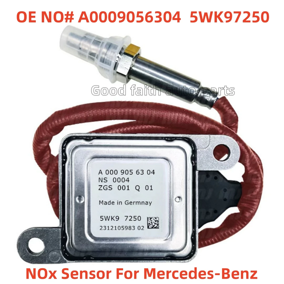 

5WK97250 A0009056304 5WK9 7250 Nitrogen Oxide Nox Sensor For Mercedes-Benz W176 C117 X156 W166 W221 Cla Gla 250