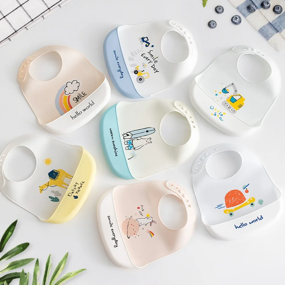 Waterproof Baby Bibs For Baby Kid Soft Silicone Feeding Bib Summer Baby Stuff Feeding Cartoon Print Girl Boy Bibs Burp Cloths
Waterproof Baby Bibs For Baby Kid Soft Silicone Feeding Bib Summer Baby Stuff Feeding Cartoon Print Girl Boy Bibs Burp Cloths