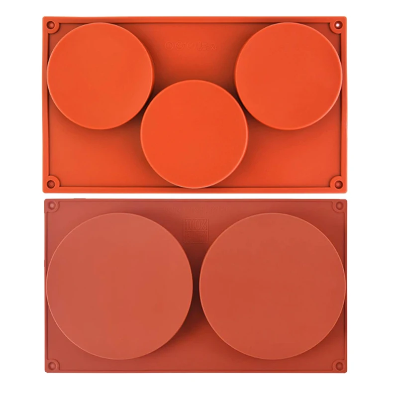 Large Round Disc Silicone Mold Cake Baking Pan For Layer Dessert Handmade Soap Resin Coaster Tart Cheese Chocolate Kitchen Tools
Large Round Disc Silicone Mold Cake Baking Pan For Layer Dessert Handmade Soap Resin Coaster Tart Cheese Chocolate Kitchen Tools