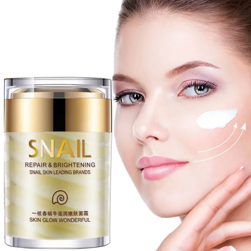Snail Collagen Face Cream Whitening Moisture Anti Aging Facial Firming Cream Anti Wrinkles Eye Bags Korean Skin Care Product 60g
Snail Collagen Face Cream Whitening Moisture Anti Aging Facial Firming Cream Anti Wrinkles Eye Bags Korean Skin Care Product 60g