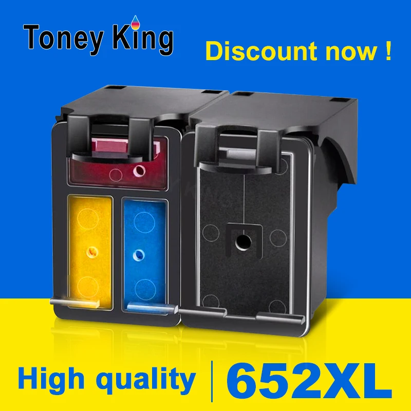 

Remanufactured Ink Cartridge 652XL Replacement For HP 652 XL For HP652 Deskjet 1115 1118 2135 2136 2138 3635 3636 3638 3838