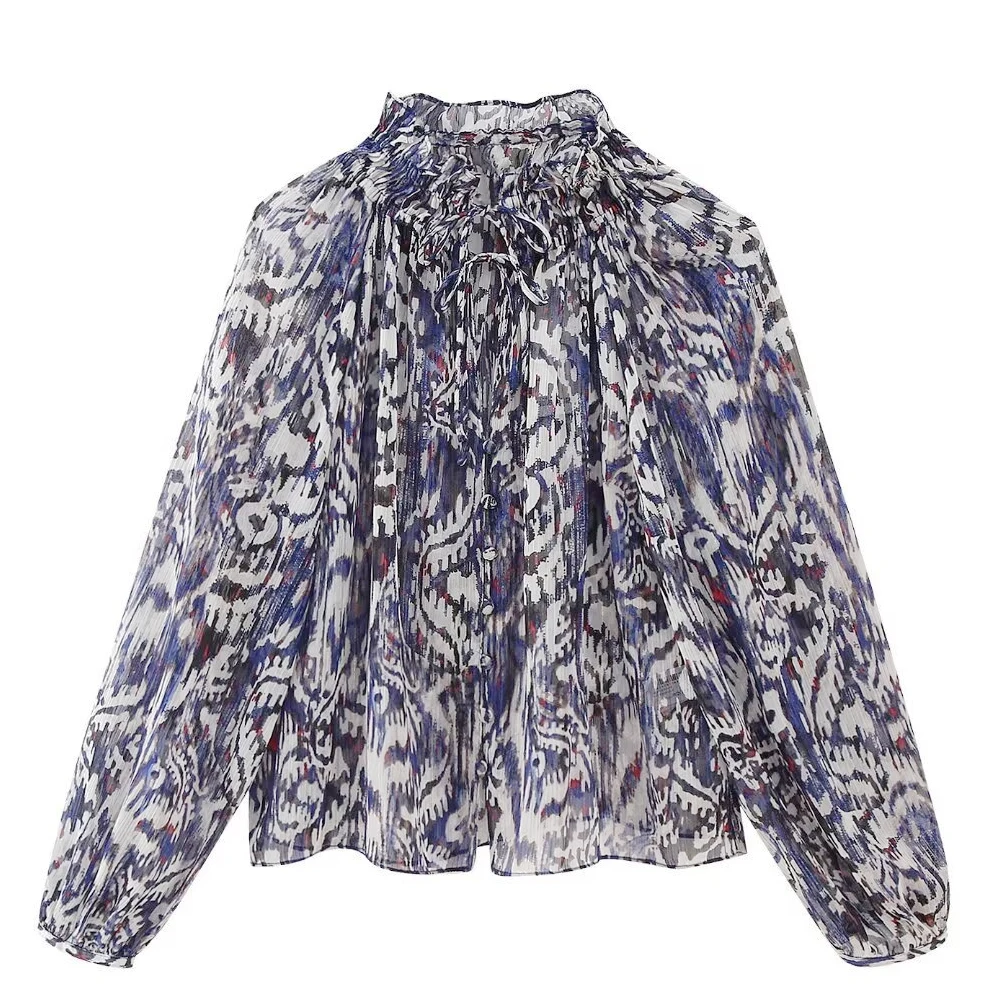 Блузка с принтом, Топ с длинным рукавом, мини-юбка, женский костюм, яркая рубашка, юбка выше колена, повседневная женская одежда для улицы
Блузка с принтом, Топ с длинным рукавом, мини-юбка, женский костюм, яркая рубашка, юбка выше колена, повседневная женская одежда для улицы