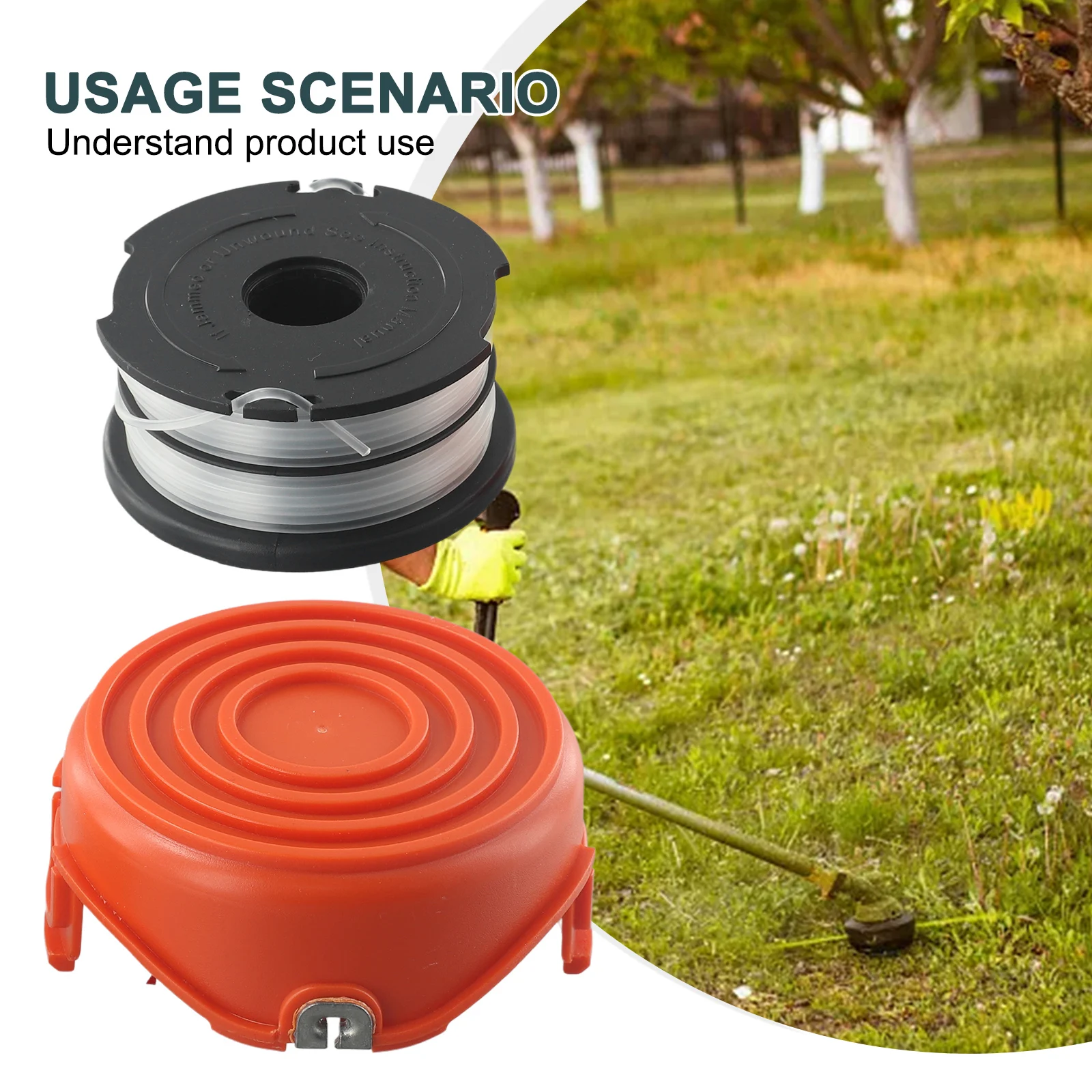 For Black For Decker Spare String Trimmer Strimmer Cover Cap And Spool And Line Garden Power Tool Replacement Accessories
For Black For Decker Spare String Trimmer Strimmer Cover Cap And Spool And Line Garden Power Tool Replacement Accessories