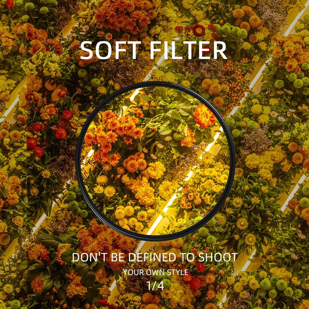 7Artisans 7 artisans 46mm-82mm Soft White Circular Filter 1/4 (Stop) Portrait Photography Softening Soft Diffusion Effect Filter
7Artisans 7 artisans 46mm-82mm Soft White Circular Filter 1/4 (Stop) Portrait Photography Softening Soft Diffusion Effect Filter