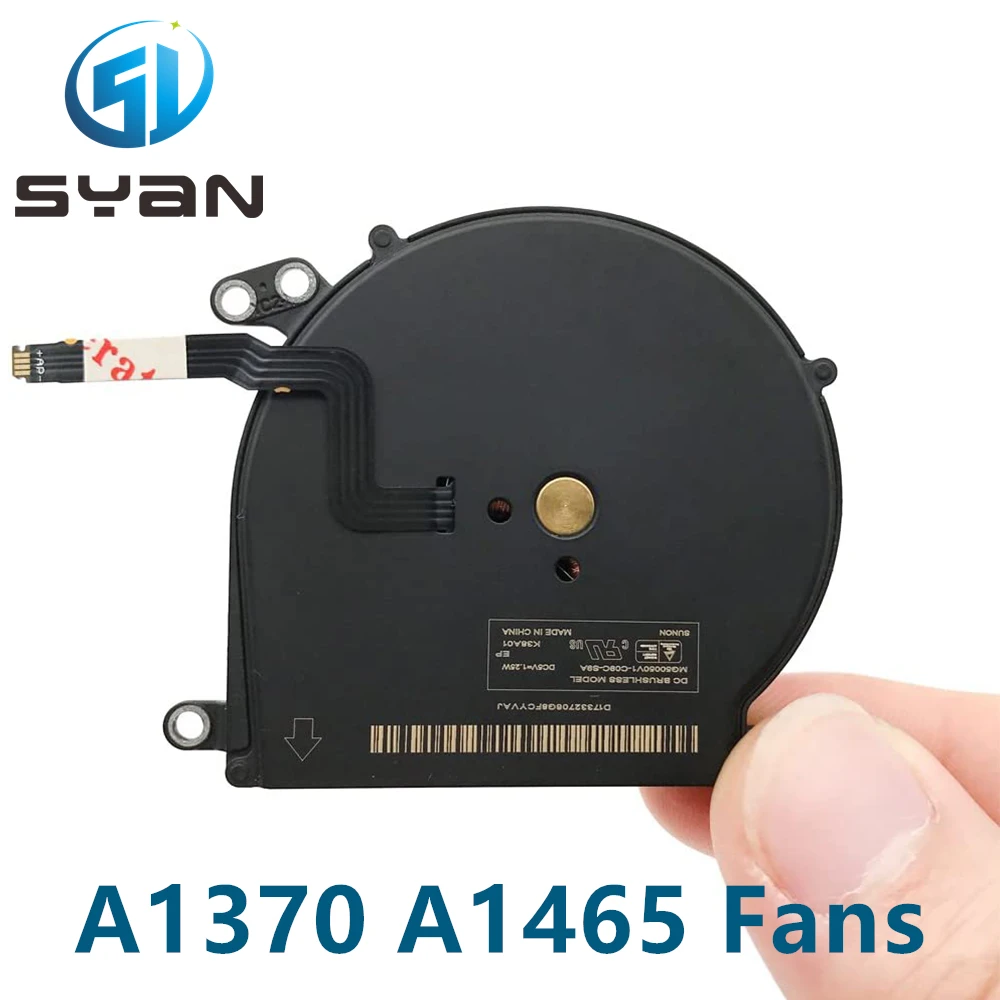 Original Laptop CPU Cooling A1465 Fan for MacBook Air 11" A1370 A1465 laptop cooling fan cooler 2010-2015 years
Original Laptop CPU Cooling A1465 Fan for MacBook Air 11" A1370 A1465 laptop cooling fan cooler 2010-2015 years