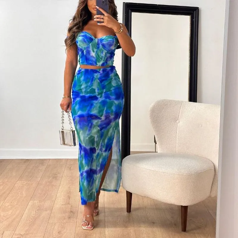 Vacation Outfits For Women 2023 Beach Bath Outlet Cover Up Dress Summer New Print Crop Halter Top Slim Fit Buttock Skirt Set
Vacation Outfits For Women 2023 Beach Bath Outlet Cover Up Dress Summer New Print Crop Halter Top Slim Fit Buttock Skirt Set
