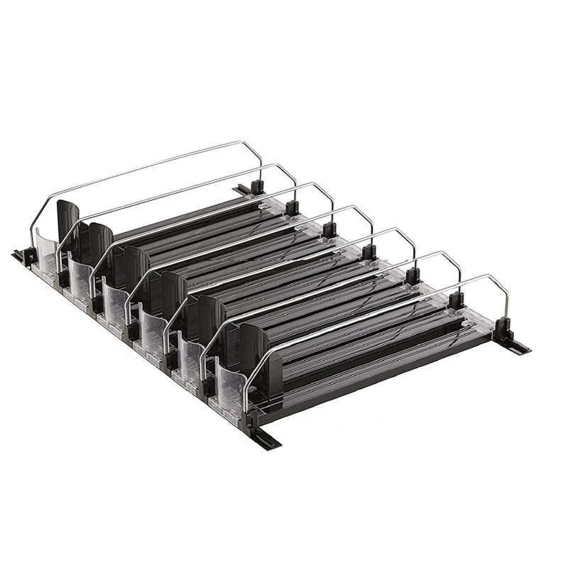 Beverage Propeller Black For Refrigerator With Adjustable Pusher Glide - Perfect For Soda, Beer, And Other Beverages
Beverage Propeller Black For Refrigerator With Adjustable Pusher Glide - Perfect For Soda, Beer, And Other Beverages