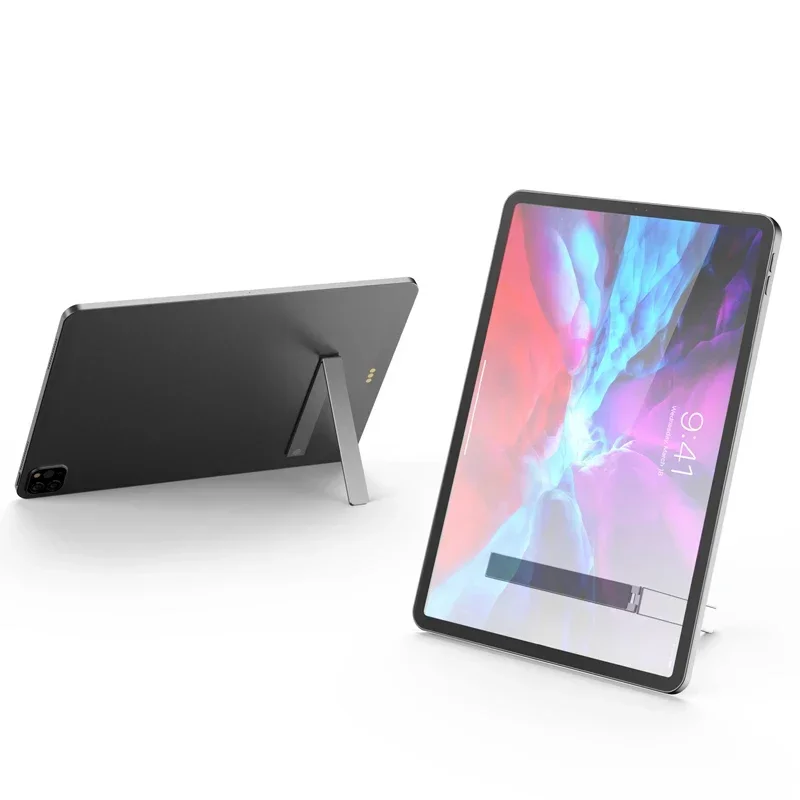Tablet PC Stand Holder for iPAD Back Adhesive Universal Adjustable Folding Desk Tablet Stand Holder Kickstand Aluminum Metal
Tablet PC Stand Holder for iPAD Back Adhesive Universal Adjustable Folding Desk Tablet Stand Holder Kickstand Aluminum Metal