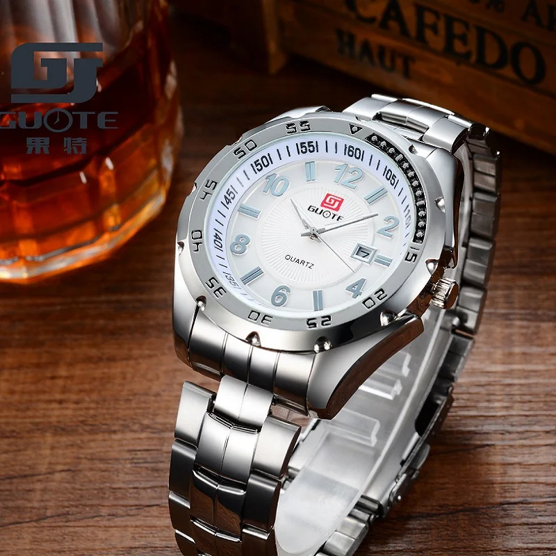 reloj hombre Fashion Men Stainless Steel Watch Luxury Calendar Quartz Wrist Watch Business Watches for Man Clock montre homme
reloj hombre Fashion Men Stainless Steel Watch Luxury Calendar Quartz Wrist Watch Business Watches for Man Clock montre homme